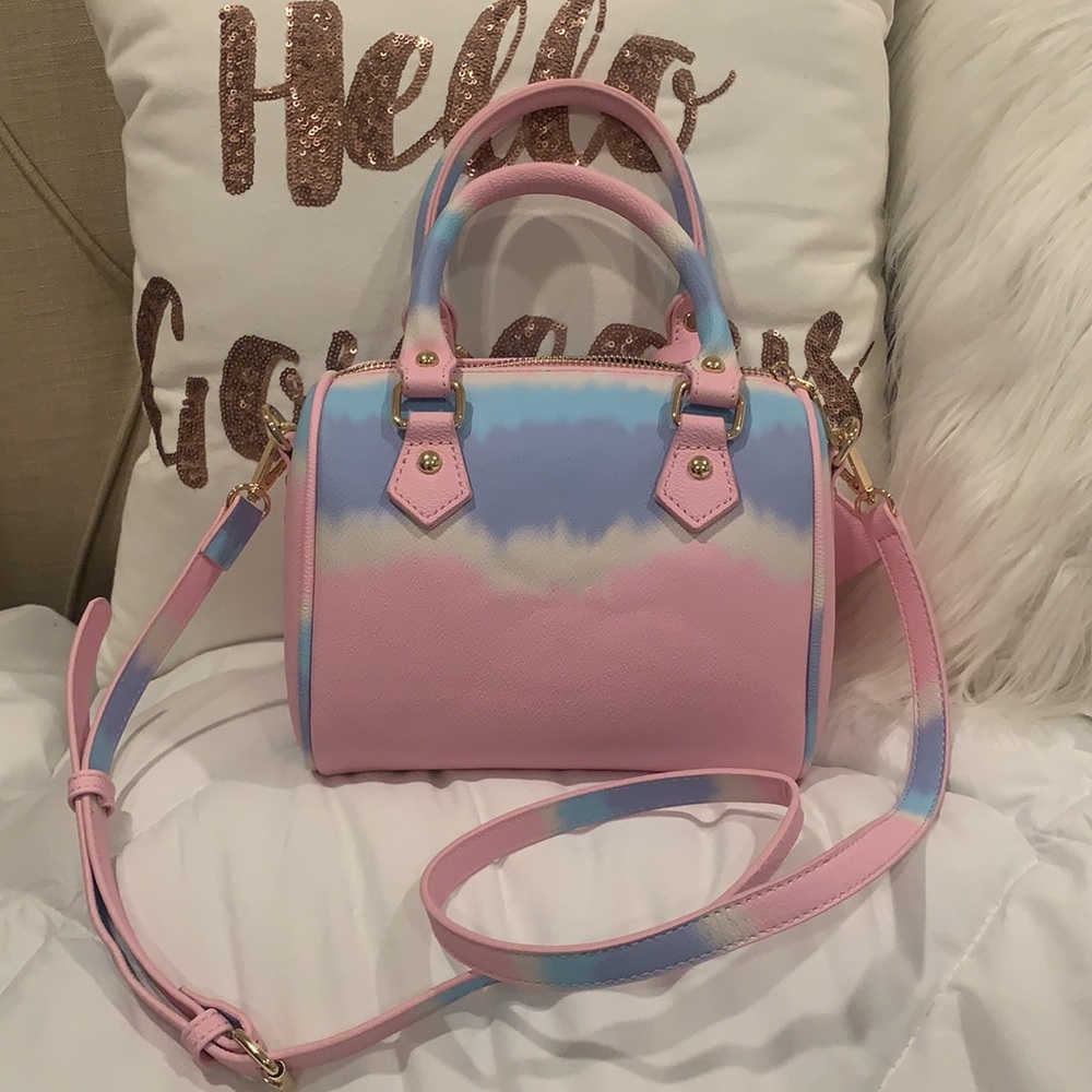 Beautiful unicorn multi colored crossbody bag - Picture 3 of 8